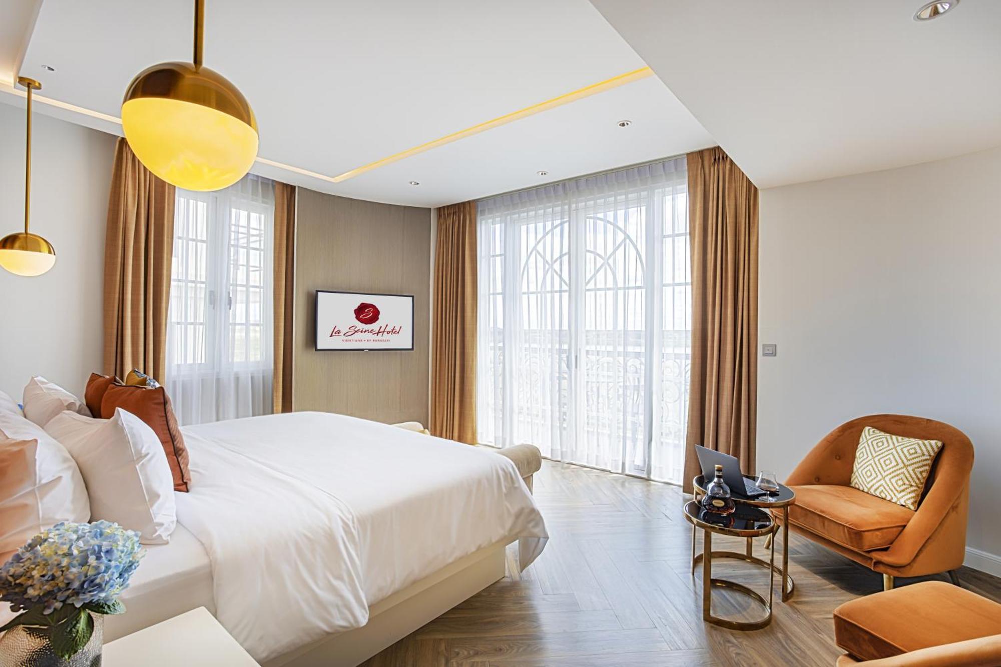 La Seine Hotel Vientiane Quarto foto